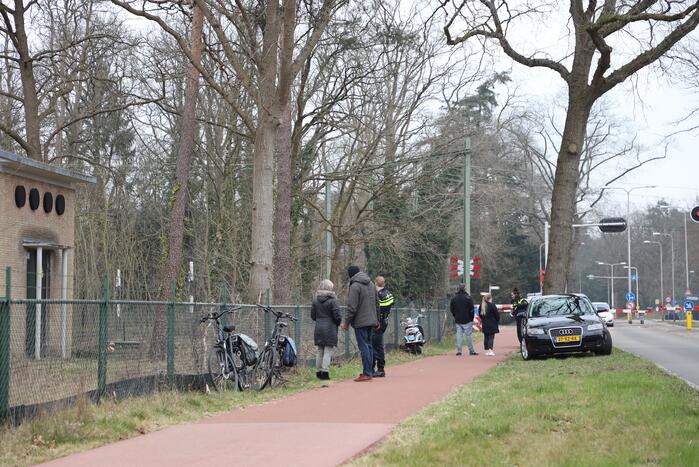 Scooterrijder gewond bij verkeersongeval