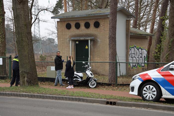 Scooterrijder gewond bij verkeersongeval