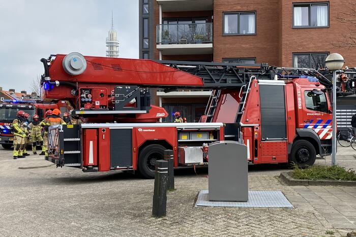 Vlam in de pan zorgt voor brand in appartement