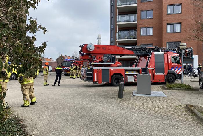 Vlam in de pan zorgt voor brand in appartement