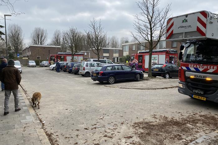 Veel rook bij brand in slaapkamer