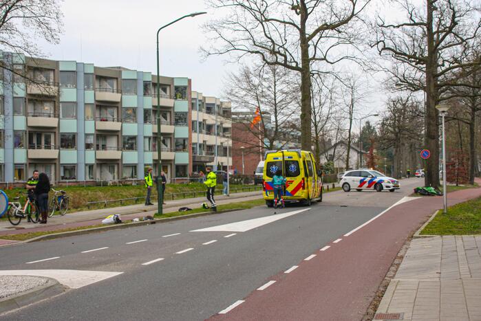Motorrijder gewond bij ongeval
