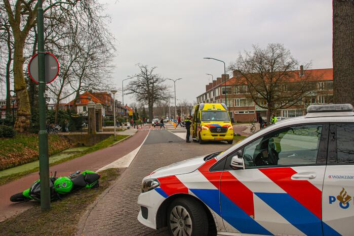 Motorrijder gewond bij ongeval