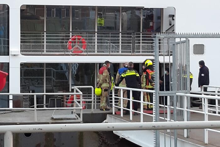 Kleine brand in passagiersschip