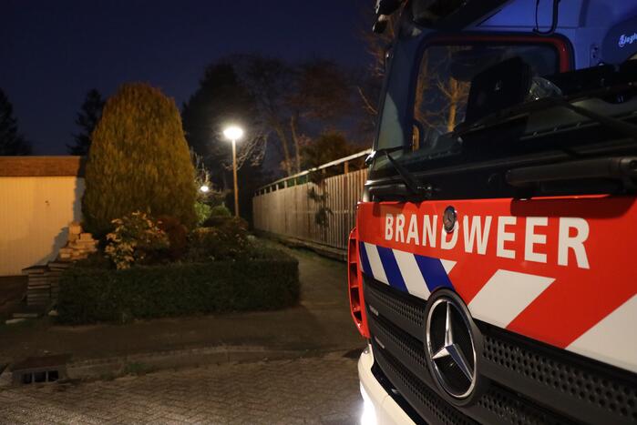 Brandweer ingezet voor gaslucht