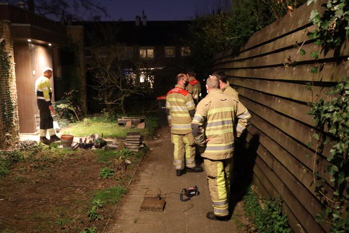 Brandweer ingezet voor gaslucht