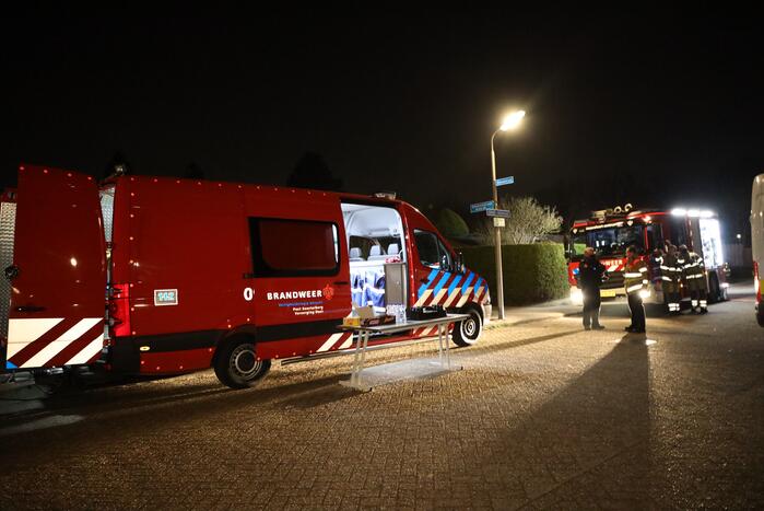 Brandweer ingezet voor gaslucht