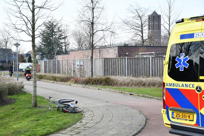 Scooterrijder gaat onderuit en raakt gewond