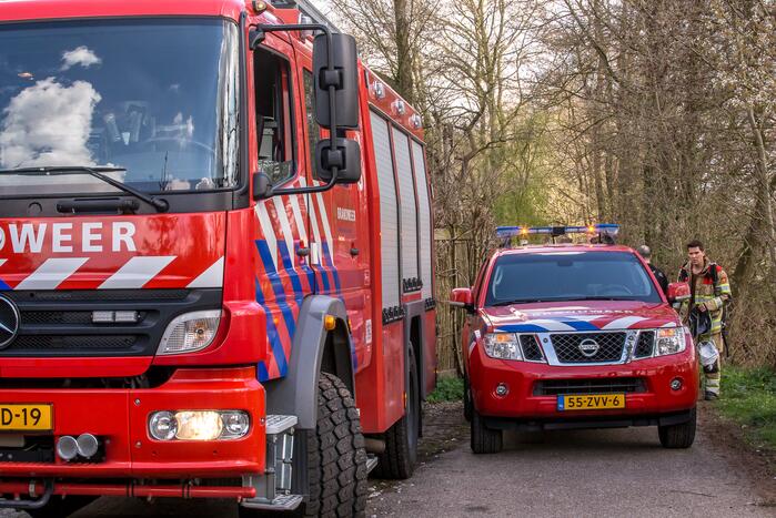 Stratenmakers ruiken gaslucht tijdens werkzaamheden