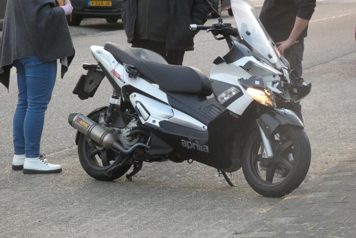 Schade bij ongeval met motorscooter