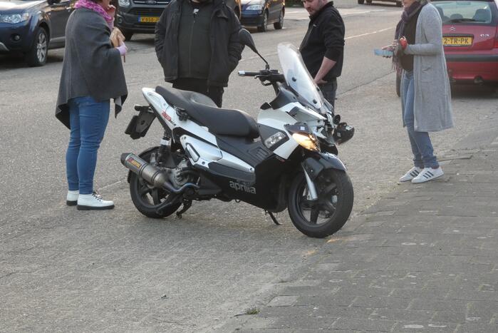 Schade bij ongeval met motorscooter