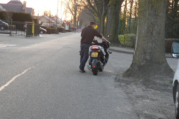Schade bij ongeval met motorscooter