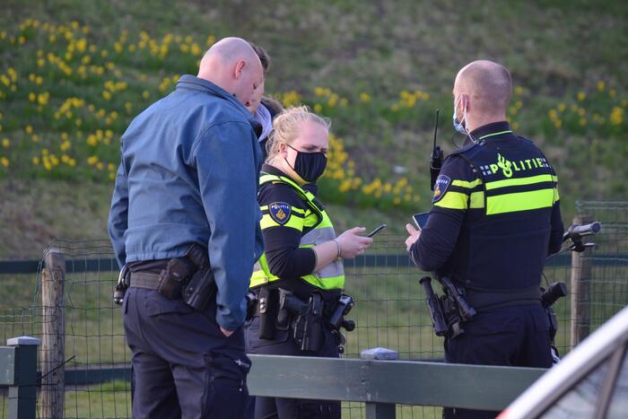 Ongeval tussen fietser en scooter