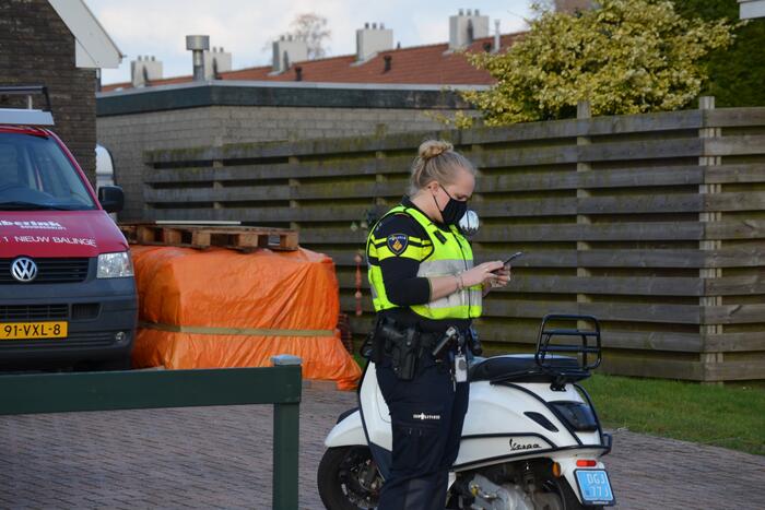 Ongeval tussen fietser en scooter