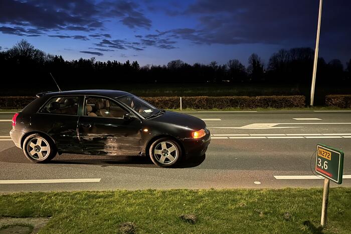 Auto's zwaar beschadigd bij ongeval