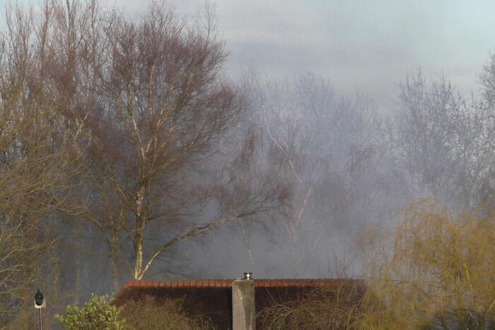 Zwaargewonde bij uitslaande brand