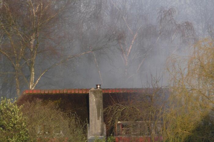 Zwaargewonde bij uitslaande brand