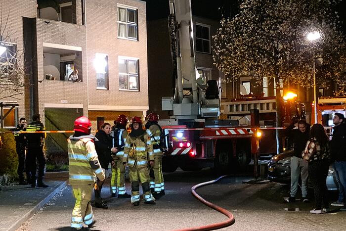 Brand in woning snel geblust