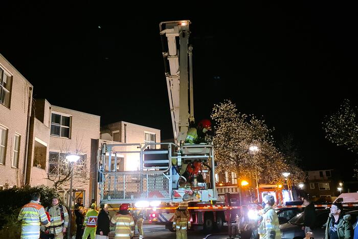 Brand in woning snel geblust