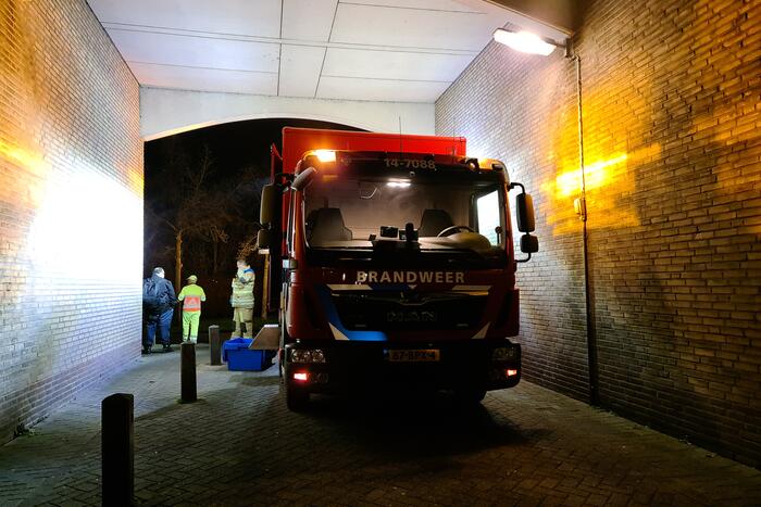 Brand in woning snel geblust