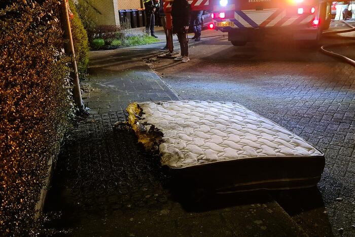 Brand in woning snel geblust