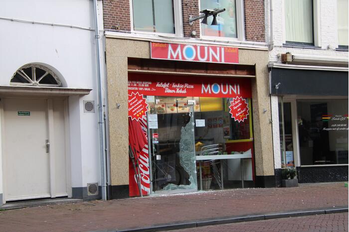 Man aangehouden na vernielingen bij restaurants