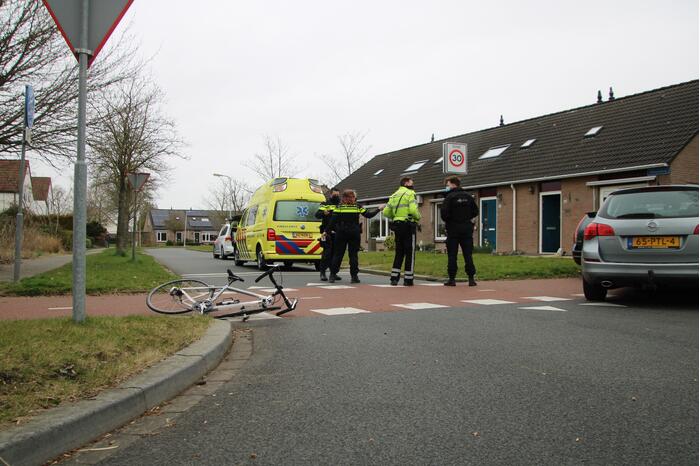 Ongeval tussen wielrenner en auto