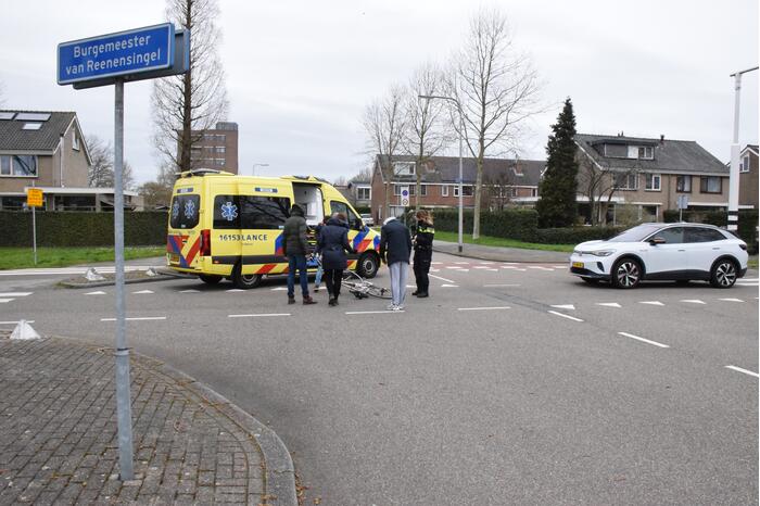 Wielrenner gewond door aanrijding met personenauto