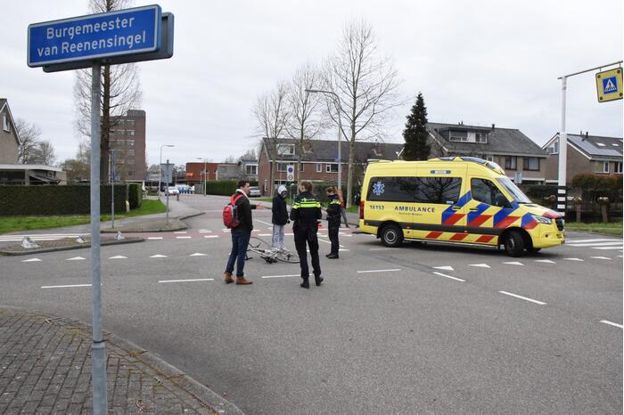 Wielrenner gewond door aanrijding met personenauto
