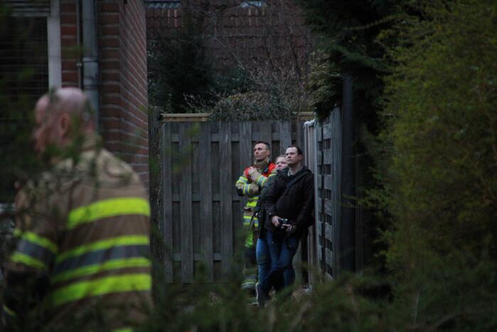 Schoorsteenbrand geblust door brandweer