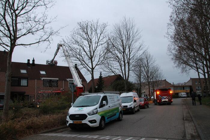 Schoorsteenbrand geblust door brandweer