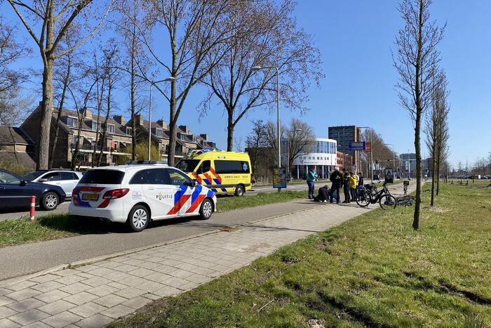 Jonge fietser gewond geraakt op fietspad