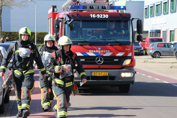 Brand in afzuiginstallatie Van Leeuwen Kozijnen