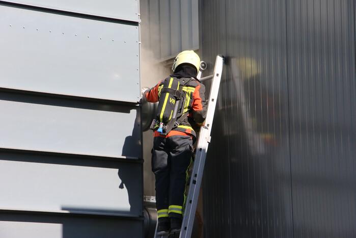 Brand in afzuiginstallatie Van Leeuwen Kozijnen