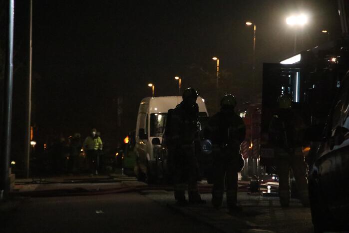 Flinke brand in dijk woning