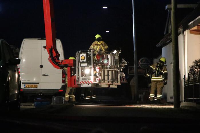 Flinke brand in dijk woning