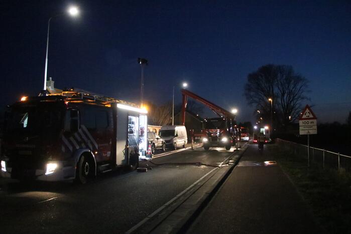 Flinke brand in dijk woning