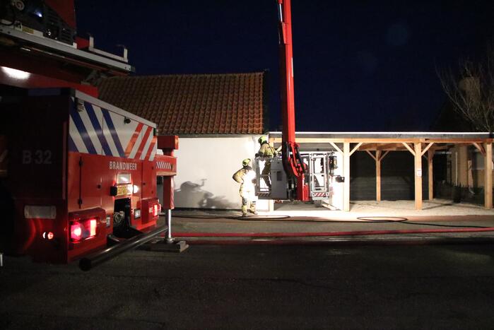Flinke brand in dijk woning