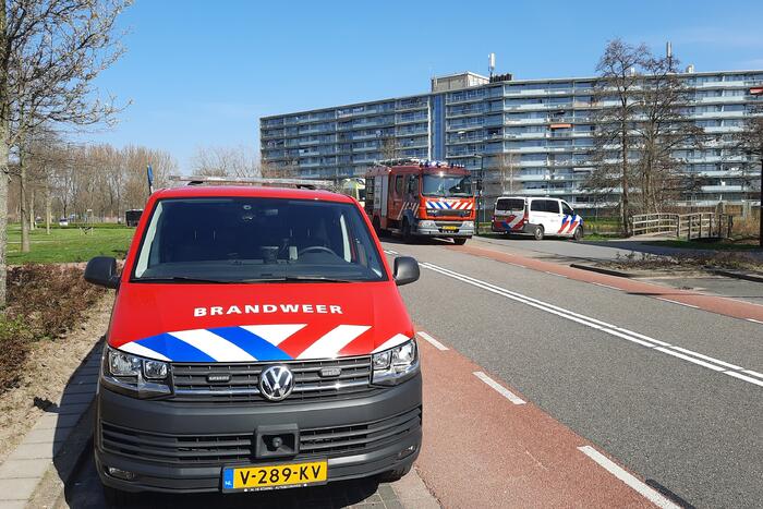 Persoon gewond na val in sloot
