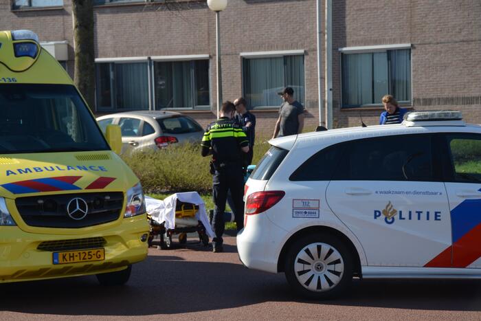 Motorrijder gewond bij verkeersongeval
