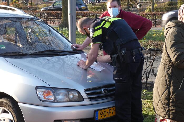 Fietser gewond bij botsing