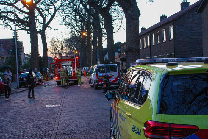 Droger vat vlam in woning