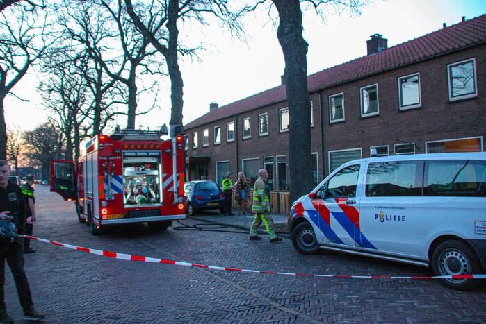 Droger vat vlam in woning