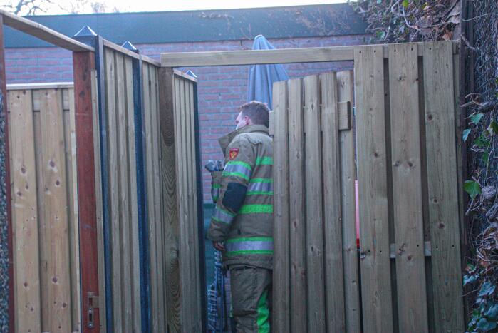 Droger vat vlam in woning