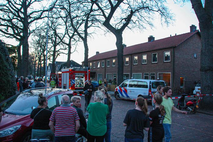 Droger vat vlam in woning
