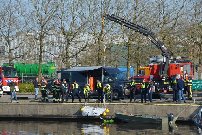 Overleden persoon aangetroffen in water