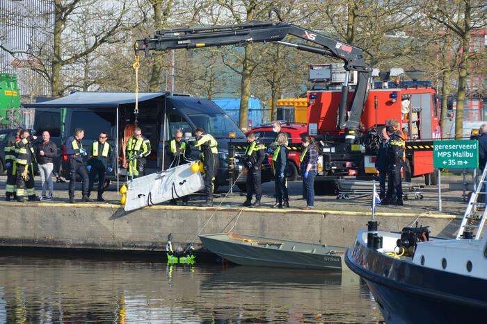 Overleden persoon aangetroffen in water