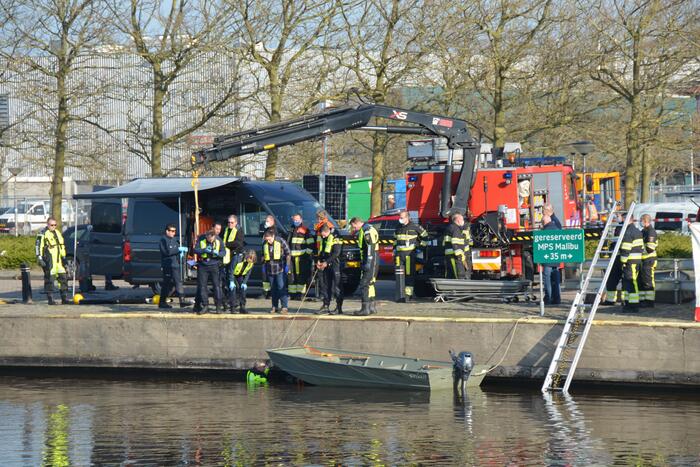 Overleden persoon aangetroffen in water