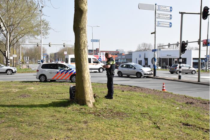 Flinke schade bij verkeersongeval