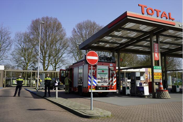 Brand in wasstraat na kortsluiting